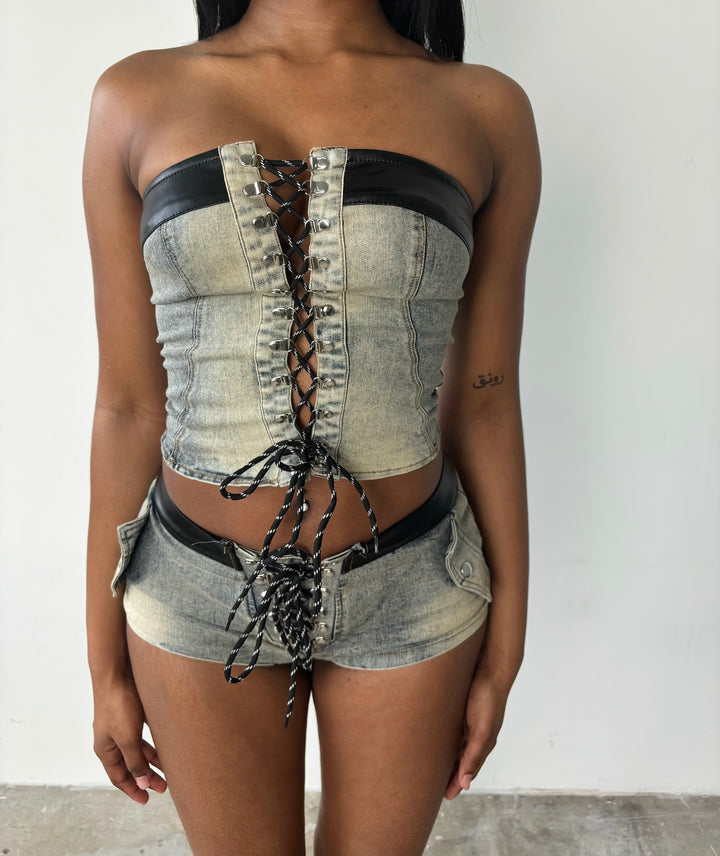 Vintage corset set
